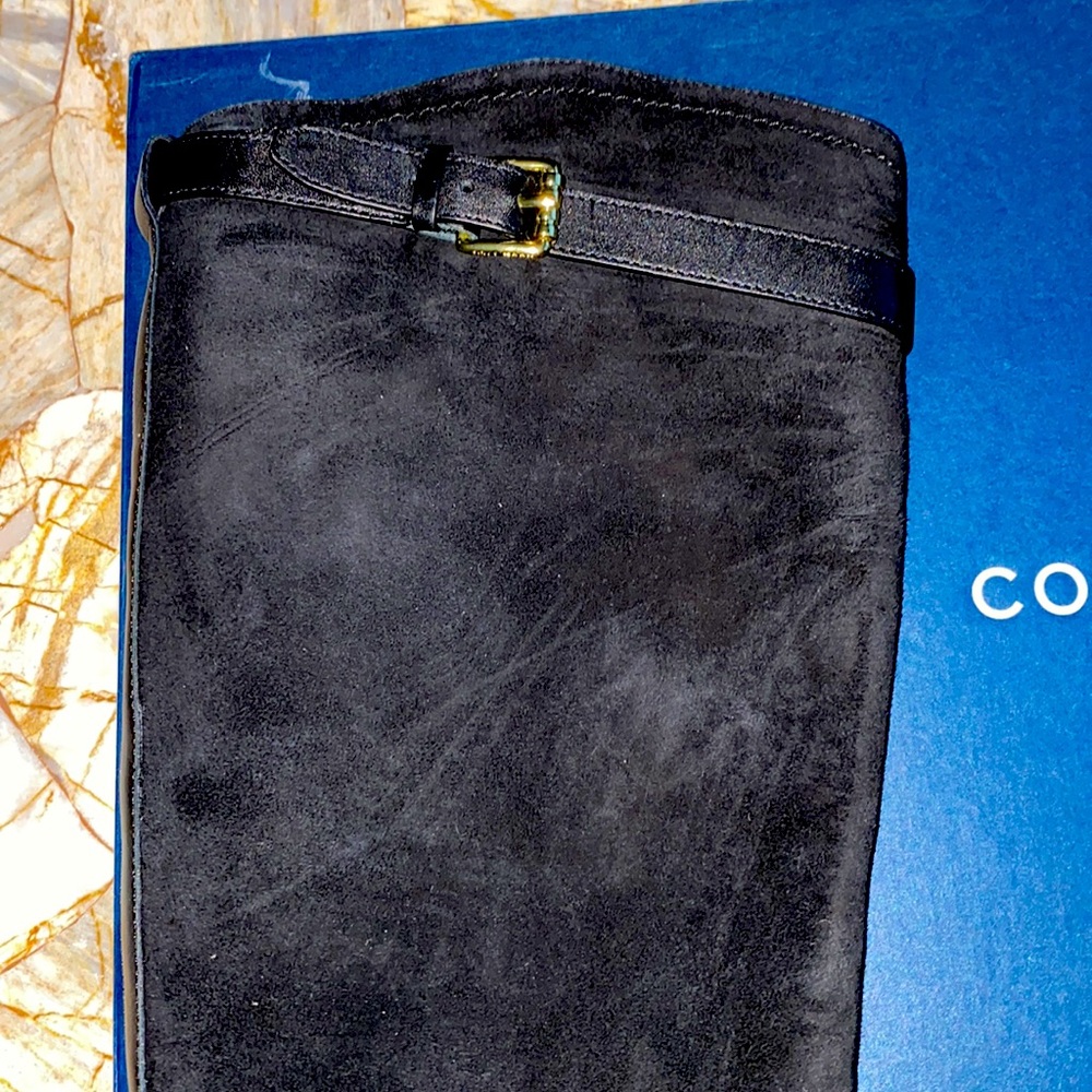 Cole Haan Original Grand Tall Boots Leather‎ Suede  Size 6.5 - Picture 8 of 10